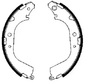 Комплект тормозных колодок JURID купить