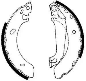 Комплект тормозных колодок JURID купить