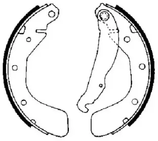 Комплект тормозных колодок JURID купить