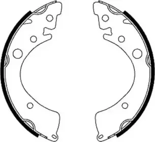 Комплект тормозных колодок JURID купить