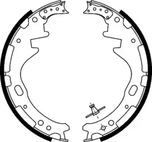 Комплект тормозных колодок JURID купить