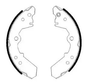 Комплект тормозных колодок JURID купить