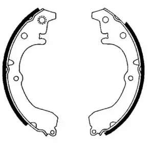 Комплект тормозных колодок JURID купить