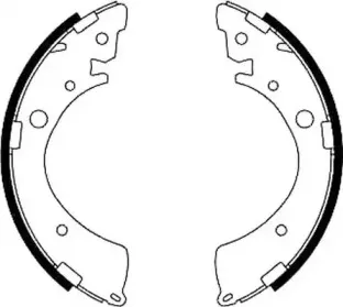 Комплект тормозных колодок JURID купить