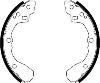 Комплект тормозных колодок JURID купить