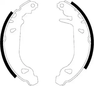 Комплект тормозных колодок JURID купить