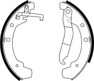 Комплект тормозных колодок JURID купить