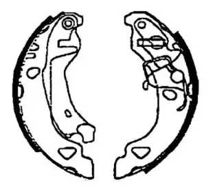 Комплект тормозных колодок JURID купить