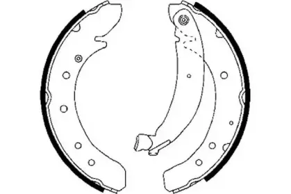 Комплект тормозных колодок JURID купить