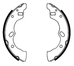 Комплект тормозных колодок JURID купить