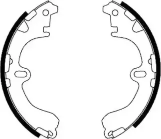 Комплект тормозных колодок JURID купить