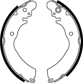 Комплект тормозных колодок JURID купить