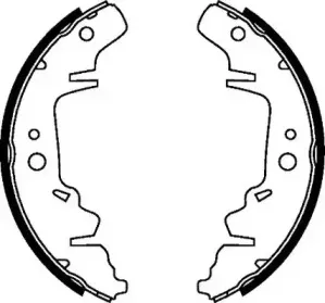 Комплект тормозных колодок JURID купить