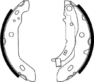 Комплект тормозных колодок JURID купить