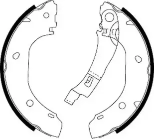 Комплект тормозных колодок JURID купить