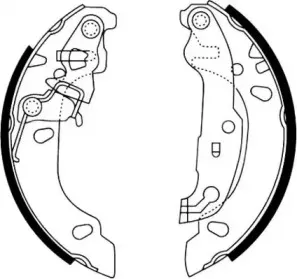 Комплект тормозных колодок JURID купить