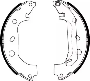Комплект тормозных колодок JURID купить