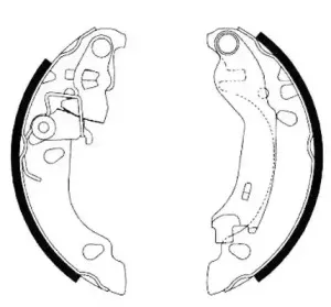 Комплект тормозных колодок JURID купить