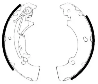 Комплект тормозных колодок JURID купить