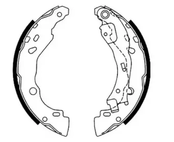 Комплект тормозных колодок JURID купить