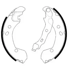 Комплект тормозных колодок JURID купить