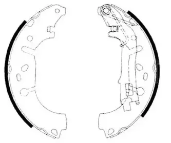 Комплект тормозных колодок JURID купить