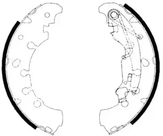 Комплект тормозных колодок JURID купить