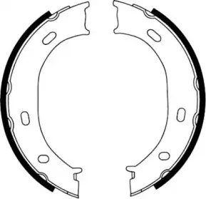 Комплект тормозных колодок, стояночная тормозная система JURID купить
