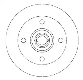 Тормозной диск JURID купить