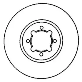 Тормозной диск JURID купить
