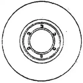 Тормозной диск JURID купить