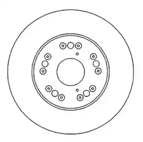 Тормозной диск JURID купить