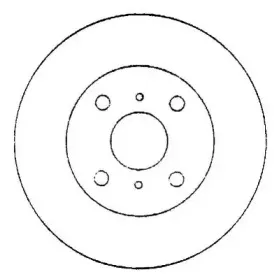 Тормозной диск JURID купить