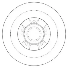 Тормозной диск JURID купить