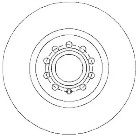 Тормозной диск JURID купить