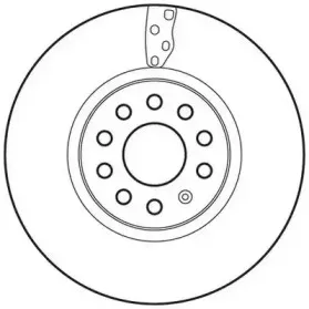 Тормозной диск JURID купить