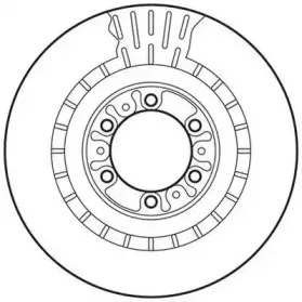 Тормозной диск JURID купить