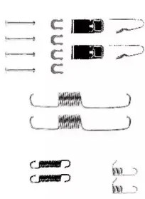 Комплектующие, тормозная колодка JURID купить