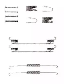 Комплектующие, тормозная колодка JURID купить