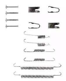 Комплектующие, тормозная колодка JURID купить