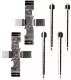 Комплектующие, колодки дискового тормоза JURID купить