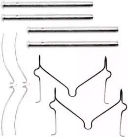 Комплектующие, колодки дискового тормоза JURID купить