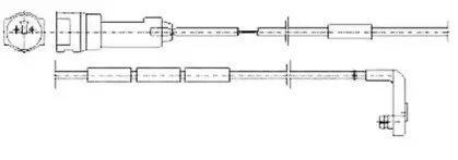 Сигнализатор, износ тормозных колодок JURID купить