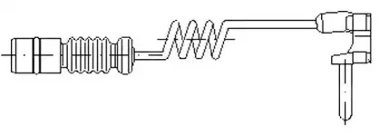 Сигнализатор, износ тормозных колодок JURID купить
