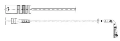 Сигнализатор, износ тормозных колодок JURID купить