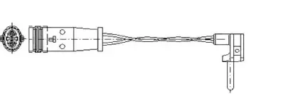 Сигнализатор, износ тормозных колодок JURID купить