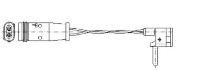 Сигнализатор, износ тормозных колодок JURID купить