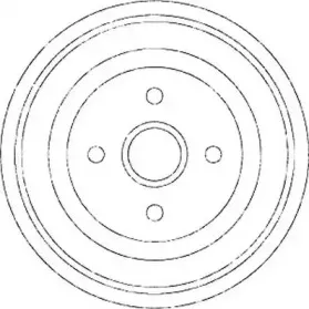 Тормозной барабан JURID купить