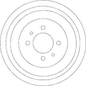 Тормозной барабан JURID купить