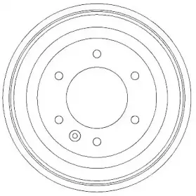 Тормозной барабан JURID купить